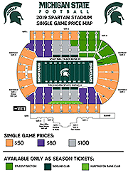 Michigan State University | Seating Charts